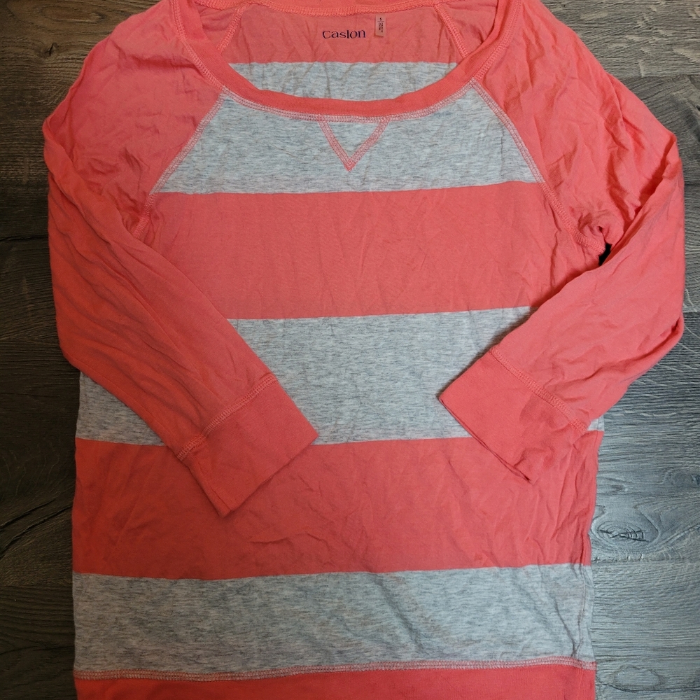 Caslon 3/4 Sleeve Boat Neck Top